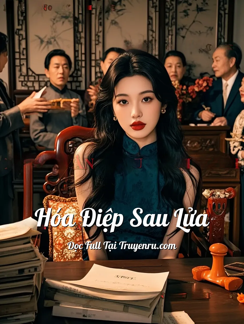 Bìa truyện Hóa Điệp Sau Lửa