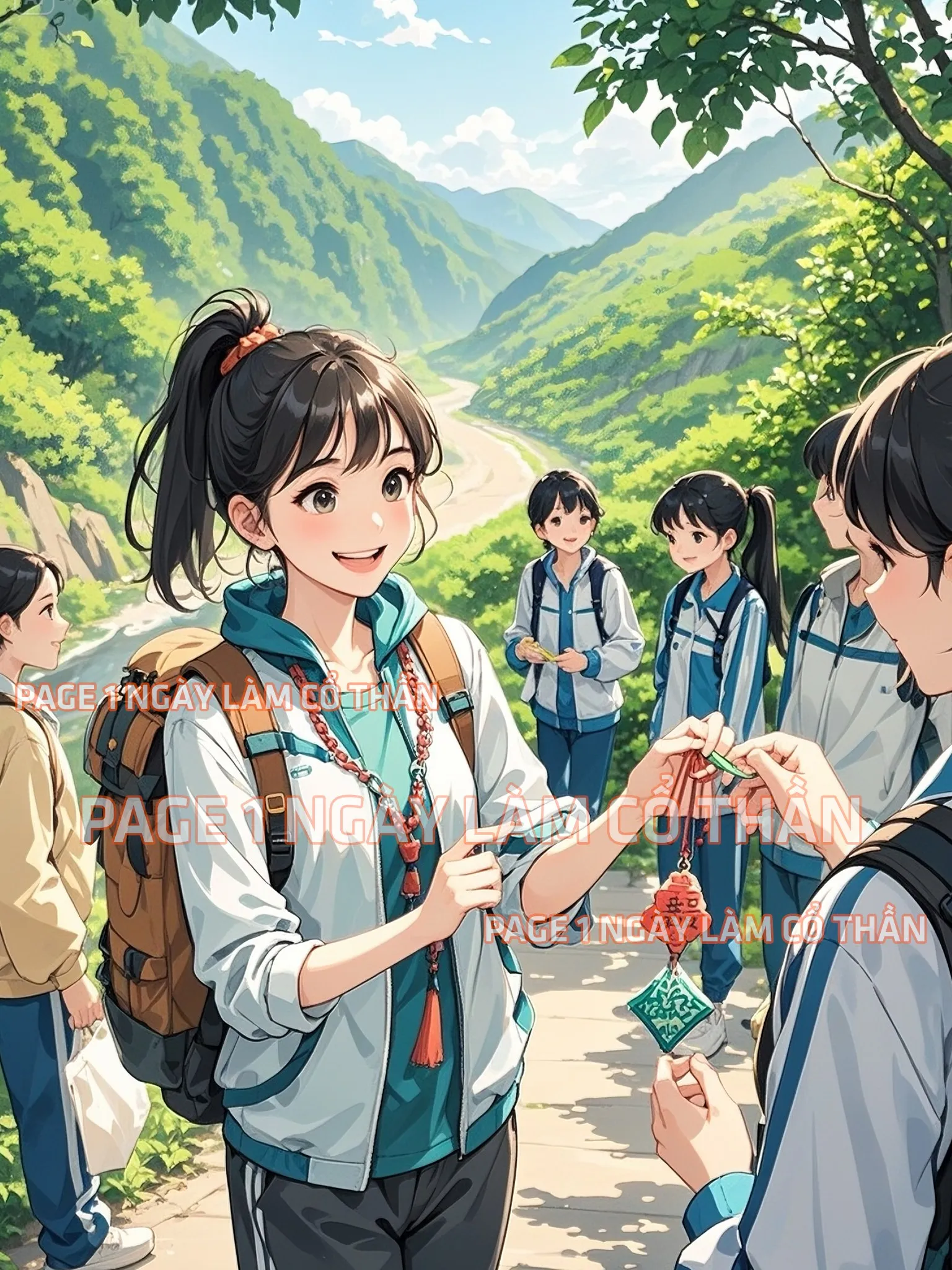 Bìa truyện HƯƠNG LIỆU DẪN SÓI