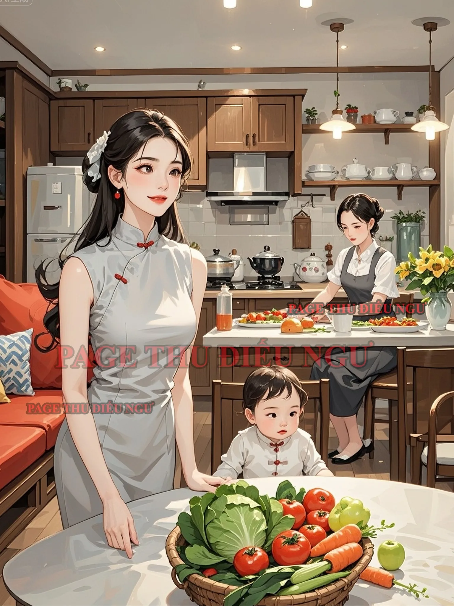 Bìa truyện Người Giúp Việc Muốn Làm Mẹ Chồng tôi