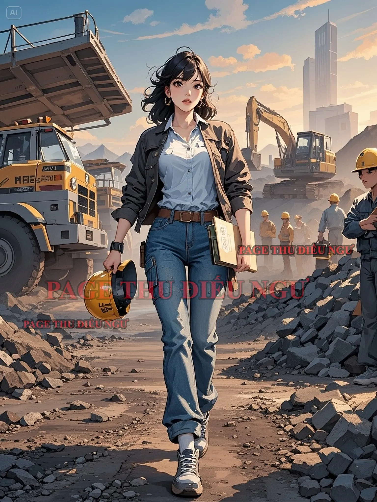 Bìa truyện NỮ CÔNG NHÂN BỊ BỎ RƠI NAY THÀNH BÀ CHỦ