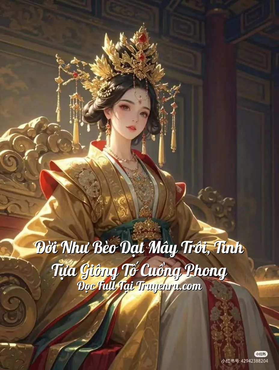 Bìa truyện Đời Như Bèo Dạt Mây Trôi, Tình Tựa Giông Tố Cuồng Phong