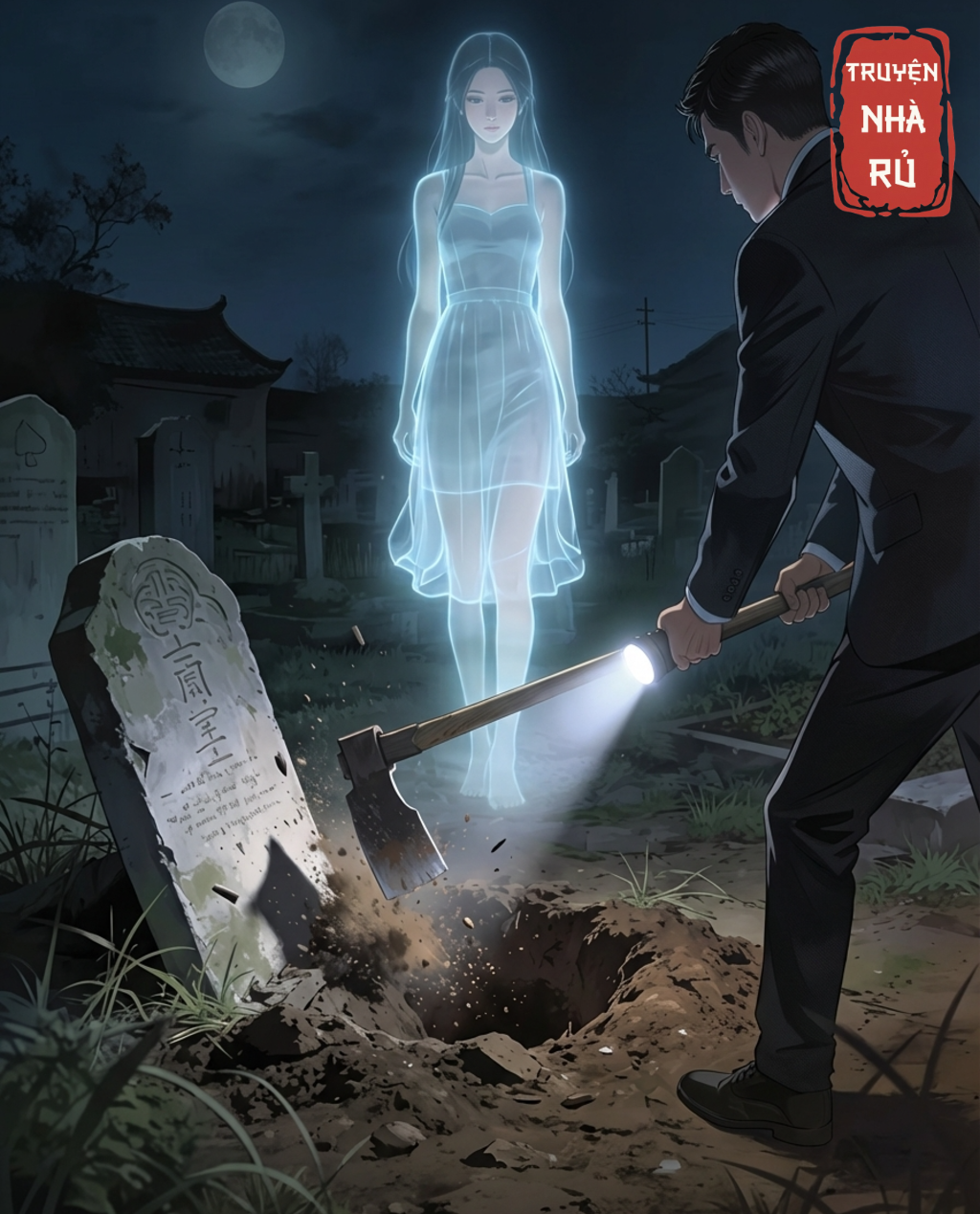 Sau Khi C H E C 4 Năm, Bia Mộ Của Tôi Bị Nghiêng