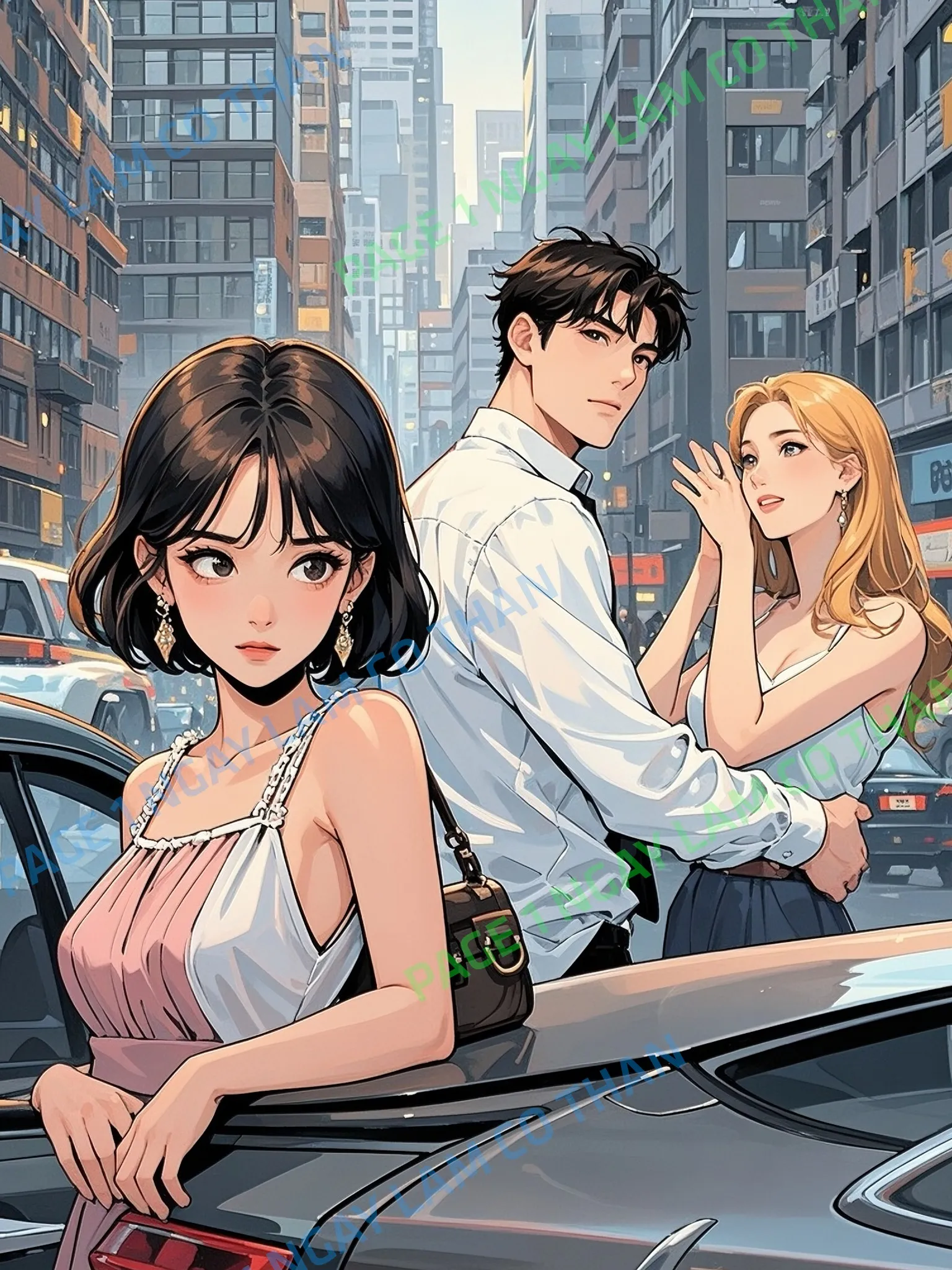 Bìa truyện SAU KHI GIÚP BẠN THÂN ĐÒI SÍNH LỄ , TÔI PHÁT HIỆN CĂN NHÀ CƯỚI LẠI GHI TÊN CÔ ẤY