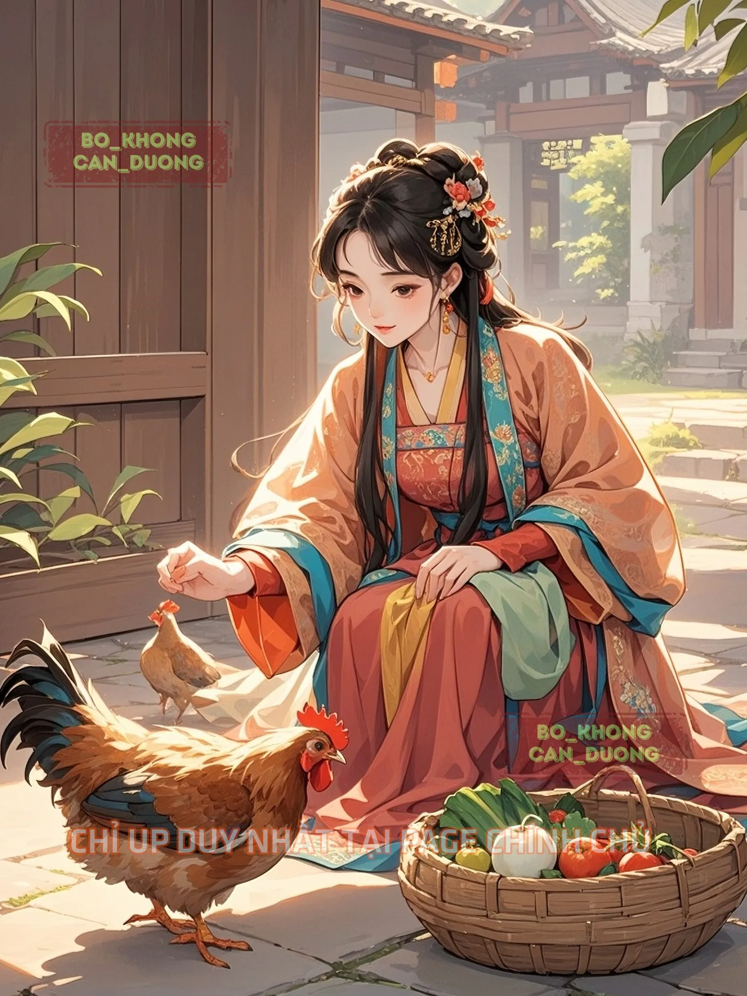 Bìa truyện Tiểu Thư Gà Vịt và Chàng Thư Sinh