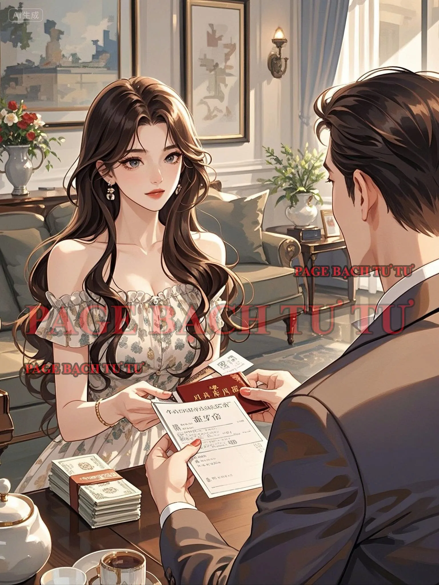 Bìa truyện TÔI KHÔNG HẦU HẠ NỮA