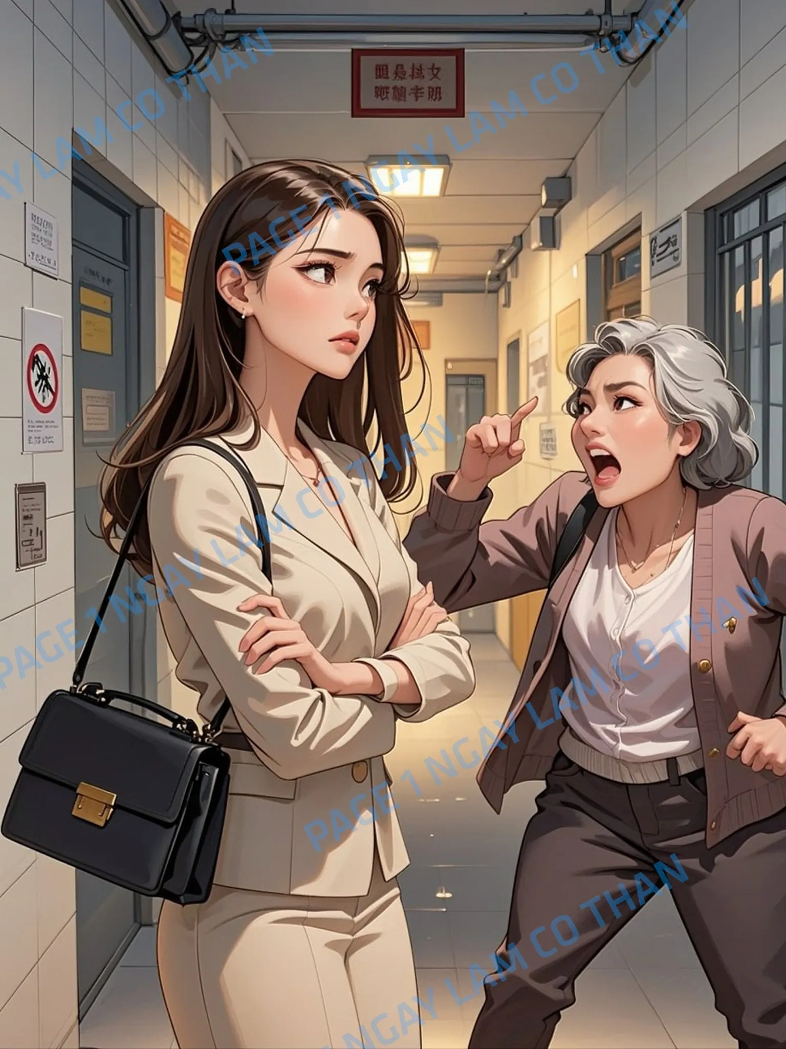Bìa truyện TÔI VÀ HÀNG XÓM, MỘT CUỘC CHIẾN KHÔNG HỒI KẾT